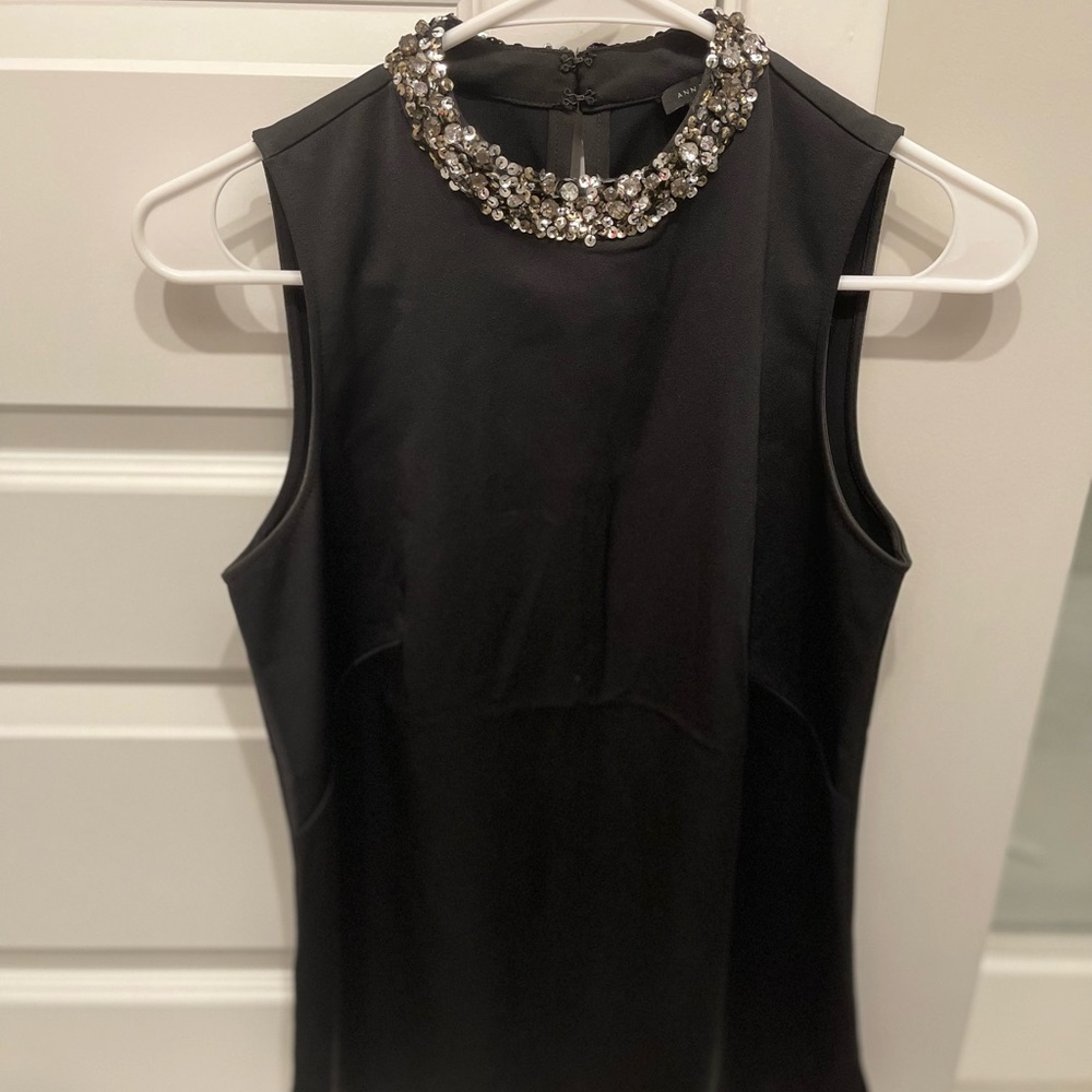 Ann Taylor black blouse
